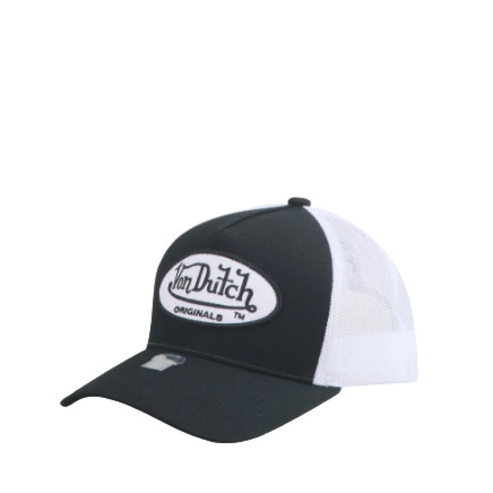Von Dutch Trucker Boston - Svart/hvitt 3 Von Dutch Trucker Boston - Svart/hvitt