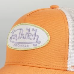 Von Dutch Trucker Boston - Oransje -LINDA FARROW butikk 11649f7cb497aceaa6c28d8ab0690151