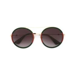 Gucci GG0061S 003 Sunglasses -LINDA FARROW butikk 193f8994992a2173b6941427a215be9a