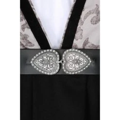 Svart Pascal Bunadsbelte -LINDA FARROW butikk 22fcf007ef108abc5352e6d4db82d7a4