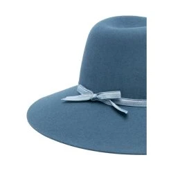 Maison Michel Hats Clear Blue -LINDA FARROW butikk 3cf6cab0ed40045b1caeb8a46b20dbe3