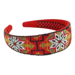 Rød Pascal Bunadshårbøyle Hardanger