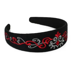 Rød Pascal Festdrakthårbøyle