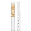 Moschino Belts White -LINDA FARROW butikk 6dfff7b53928d94881253c43901281e9
