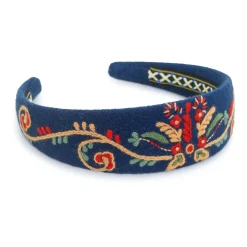 Blå Pascal Vestfold Bunadshårbøyle