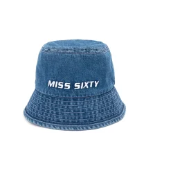 Blå Miss Sixty Blue Denim Hat Hj8800 Accessories -LINDA FARROW butikk 76aafb9bfd0b373aace88315ed011e6d