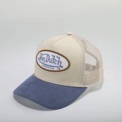 Von Dutch Trucker Boston - Beige/Blå
