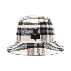 Isabel Marant Etoile Haley Check Hat -LINDA FARROW butikk a0c8eac02426ed04df0c1763fd4c67f3