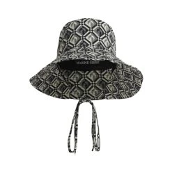 Marine Serre Hatter Svart -LINDA FARROW butikk a6d0f89f43c84d69a8008284cb895ffe