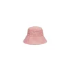 Pastellrød Becksöndergaard Striba Bucket Hat Accessories -LINDA FARROW butikk fe63662259fd128168e5a4f527ffdf35